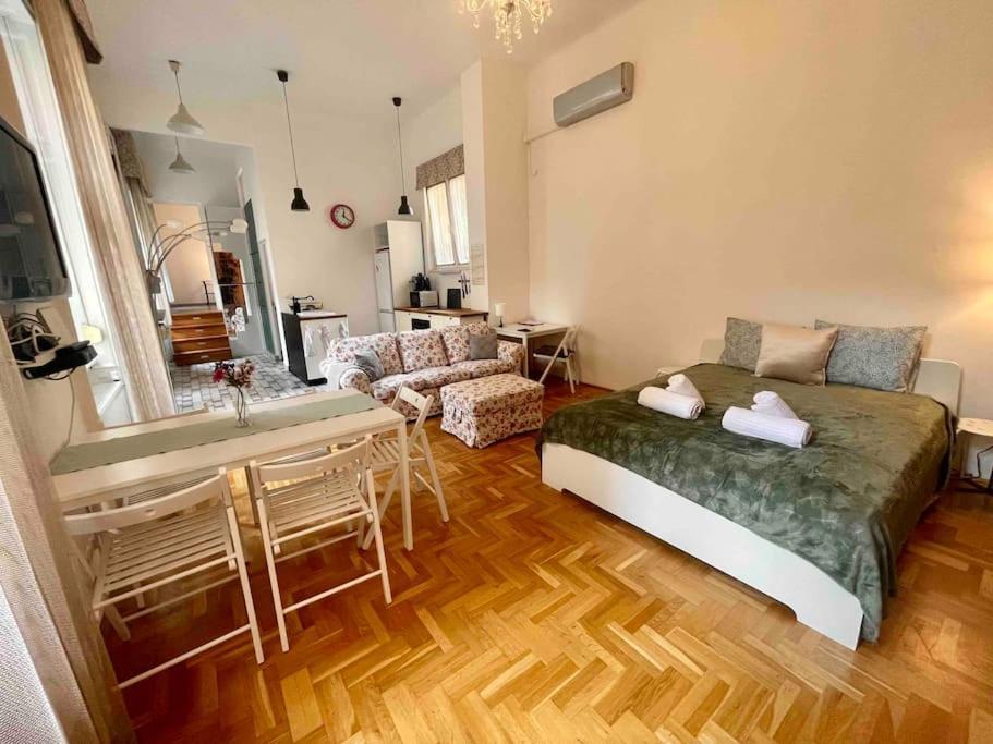 בודפשט Knezits Spacious Ac Terrace Free Parking מראה חיצוני תמונה